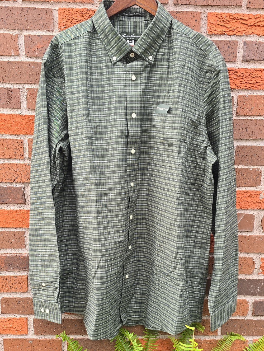 Eddie Bauer Dress Shirt Tall 2XL